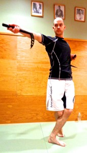 Josh working through Koryu No Nichi Gama