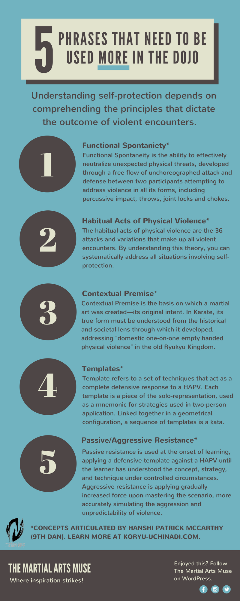 5 words that need to be used more in the Dojo-4